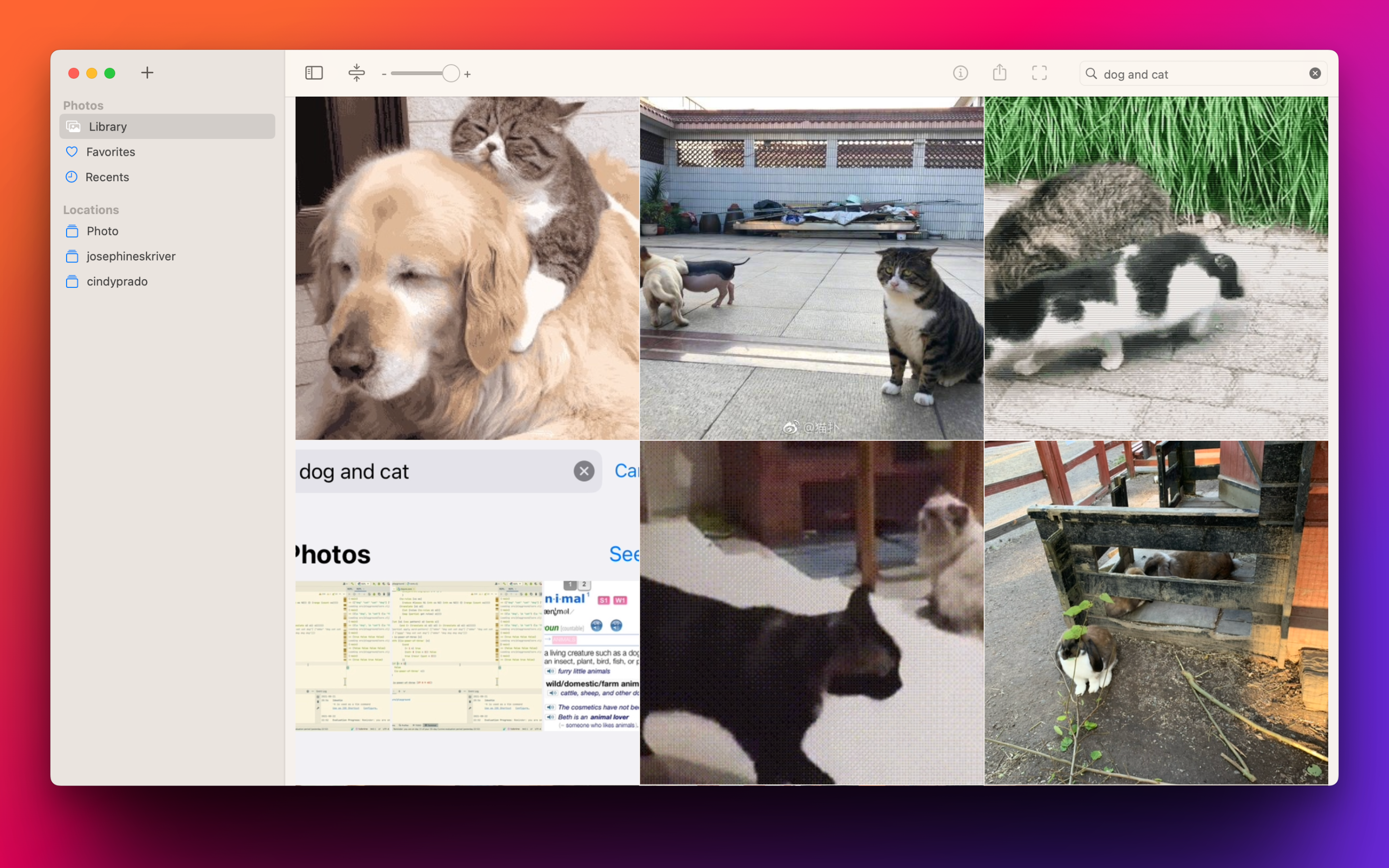 PhotoFinder Screenshot
