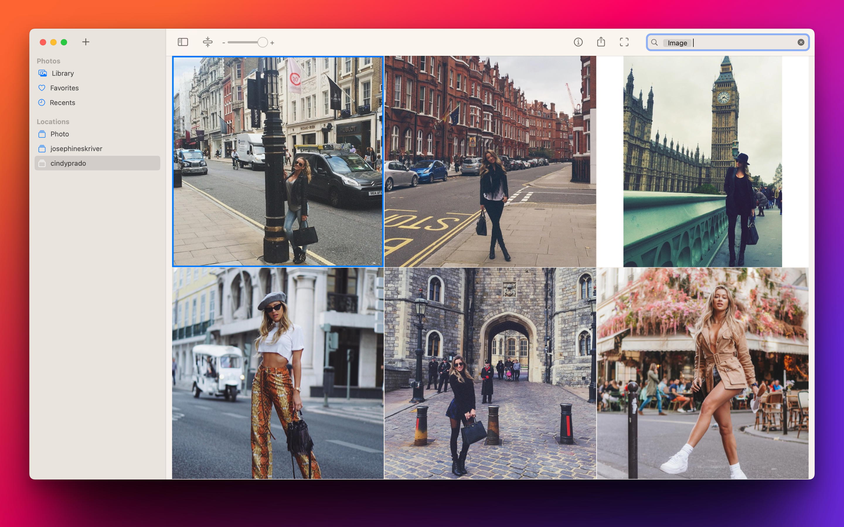 PhotoFinder Screenshot